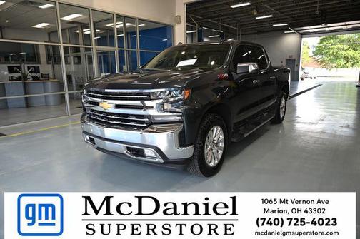 Shadow Gray Metallic 2021 Chevrolet Silverado 1500 LTZ