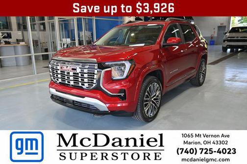 Volcanic Red Tintcoat 2026 GMC Terrain Denali