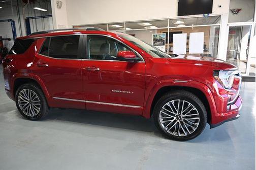 Volcanic Red Tintcoat 2026 GMC Terrain Denali