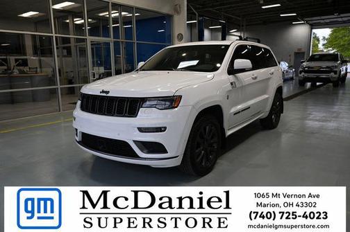 Bright White Clearcoat 2018 Jeep Grand Cherokee High Altitude