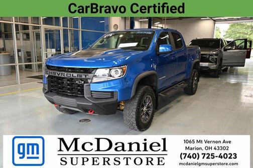 Bright Blue Metallic 2022 Chevrolet Colorado ZR2