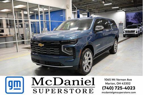 Lakeshore Blue Metallic 2026 Chevrolet Suburban High Country, 4WD