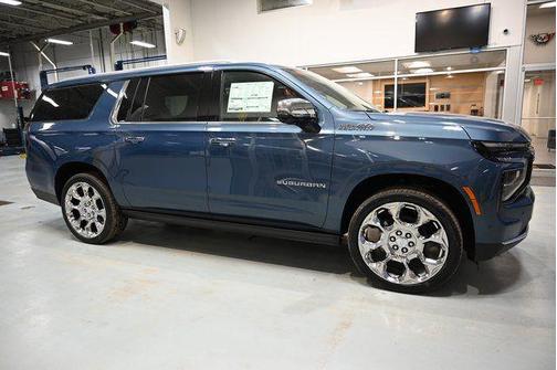 Lakeshore Blue Metallic 2026 Chevrolet Suburban High Country, 4WD