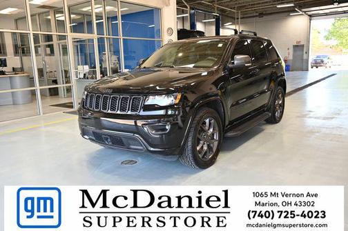 Diamond Black Crystal Pearlcoat 2021 Jeep Grand Cherokee 80th Anniversary 4x4