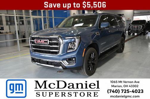 Downpour Metallic 2026 GMC Yukon XL 4WD Elevation