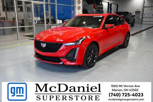 Velocity Red 2021 Cadillac CT5 V-Series
