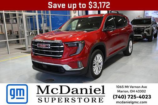 Volcanic Red Tintcoat 2026 GMC Acadia Elevation FWD