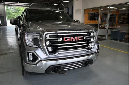Satin Steel Metallic 2021 GMC Sierra 1500 SLT
