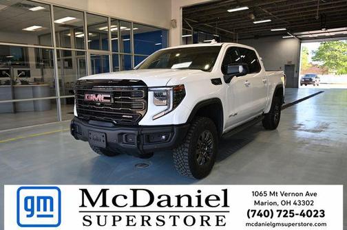 Summit White 2025 GMC Sierra 1500 AT4X