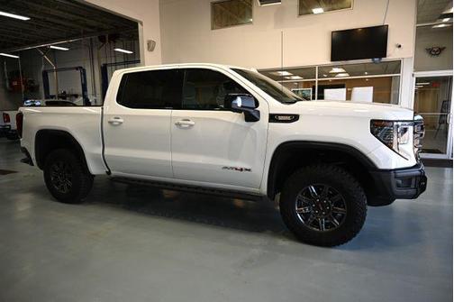 Summit White 2025 GMC Sierra 1500 AT4X