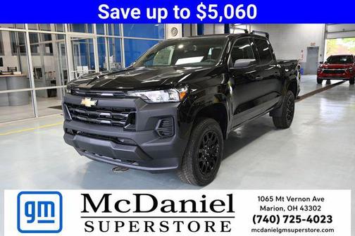 Black 2026 Chevrolet Colorado WT