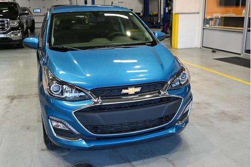 Caribbean Blue Metallic 2019 Chevrolet Spark 1LT