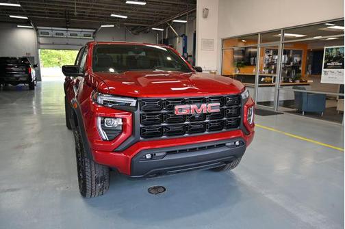 Volcanic Red Tintcoat 2026 GMC Canyon Elevation