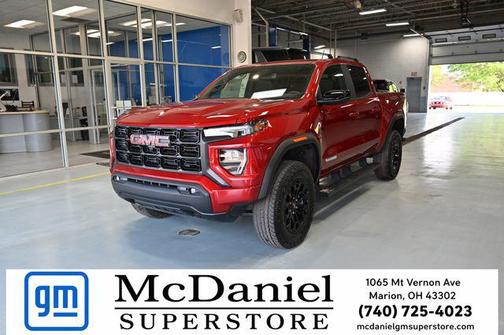 Volcanic Red Tintcoat 2026 GMC Canyon Elevation