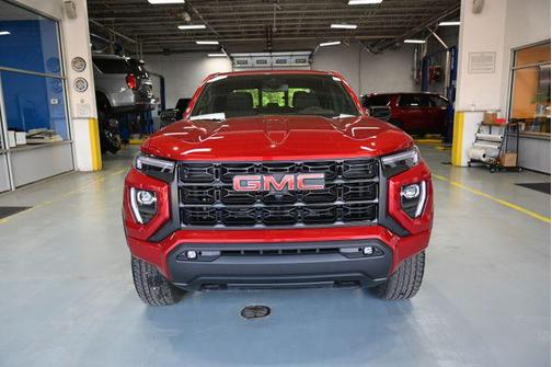 Volcanic Red Tintcoat 2026 GMC Canyon Elevation