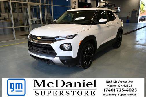 Summit White 2023 Chevrolet Trailblazer LT