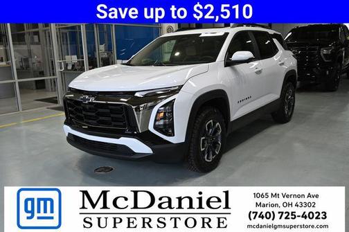 Polar White Tricoat 2026 Chevrolet Equinox AWD ACTIV