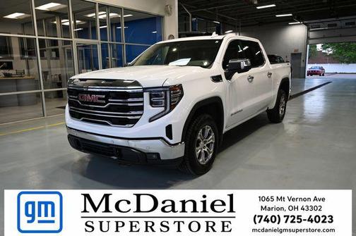 Summit White 2022 GMC Sierra 1500 SLT