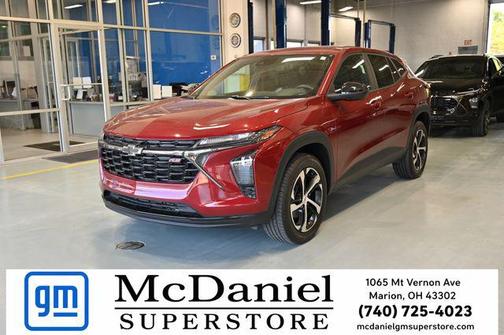 Crimson Metallic 2024 Chevrolet Trax FWD 1RS