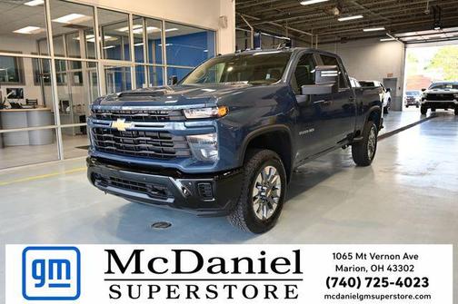 Lakeshore Blue Metallic 2026 Chevrolet Silverado 2500 Custom