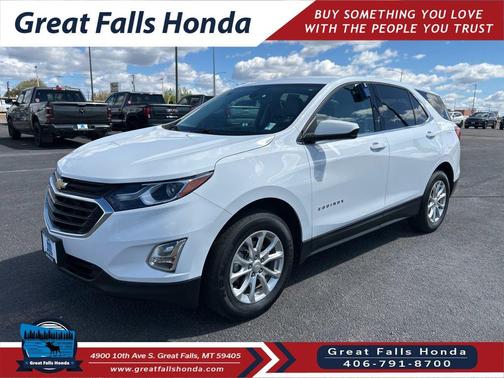 Summit White 2020 Chevrolet Equinox 1LT