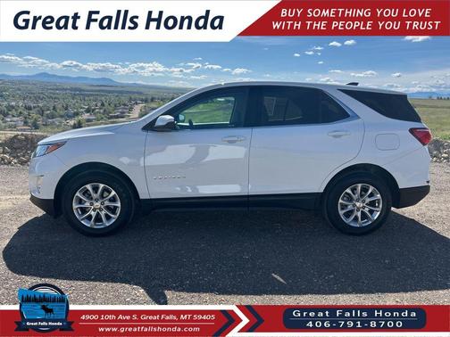 Summit White 2020 Chevrolet Equinox 1LT