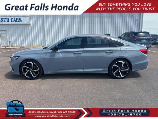 Sonic Gray Pearl 2022 Honda Accord Sport 1.5T