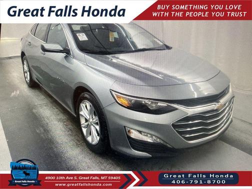 Silver 2023 Chevrolet Malibu 1LT