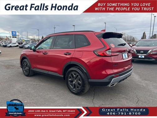 Radiant Red Metallic 2026 Honda CR-V Hybrid TrailSport AWD