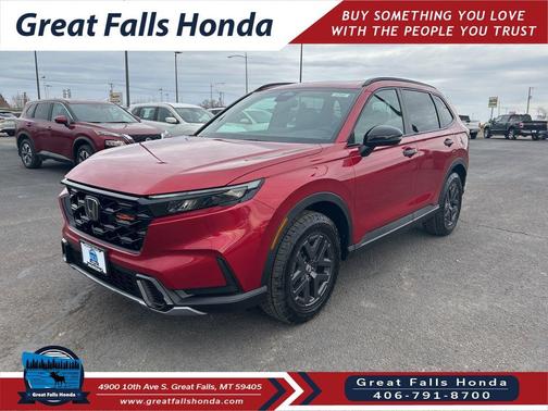 Radiant Red Metallic 2026 Honda CR-V Hybrid TrailSport AWD
