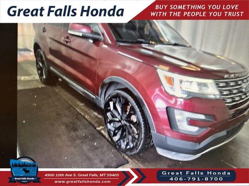Shadow Black 2016 Ford Explorer XLT