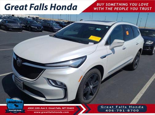 White Frost Tricoat 2024 Buick Enclave Essence AWD