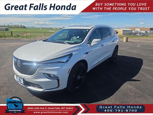 White Frost Tricoat 2024 Buick Enclave Essence AWD