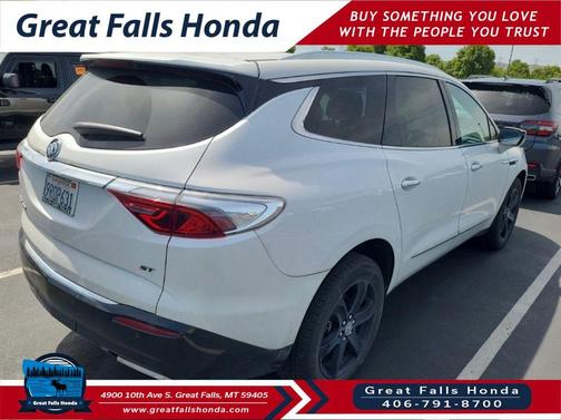 White Frost Tricoat 2024 Buick Enclave Essence AWD