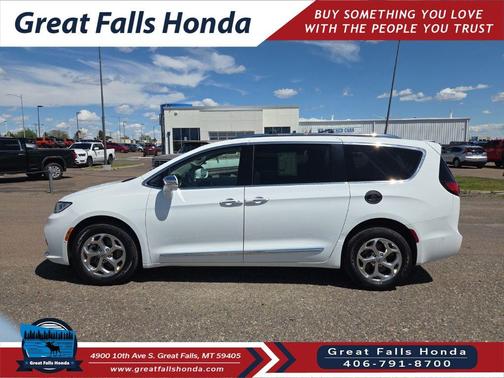 Bright White Clearcoat 2021 Chrysler Pacifica Limited