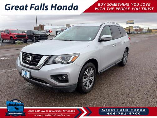 Brilliant Silver Metallic 2018 Nissan Pathfinder SV