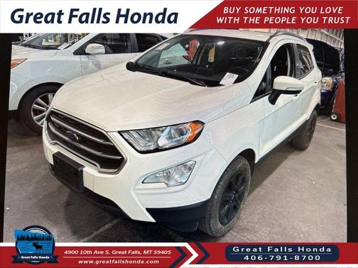 Diamond White 2018 Ford EcoSport SE