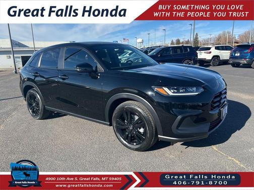 Crystal Black Pearl 2026 Honda HR-V AWD Sport