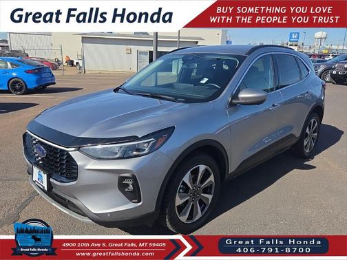Silver 2024 Ford Escape Platinum