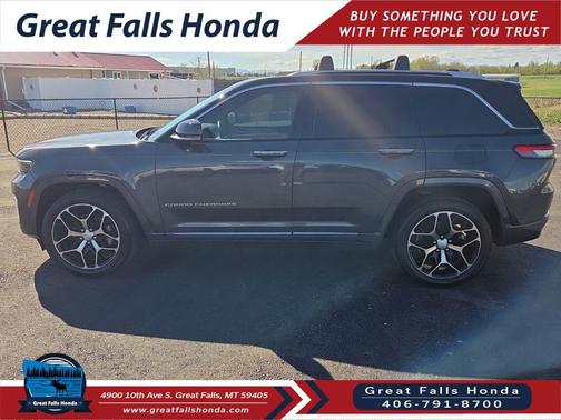 Baltic Gray Metallic Clearcoat 2022 Jeep Grand Cherokee Summit