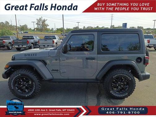 Sting-Gray Clearcoat 2023 Jeep Wrangler Willys