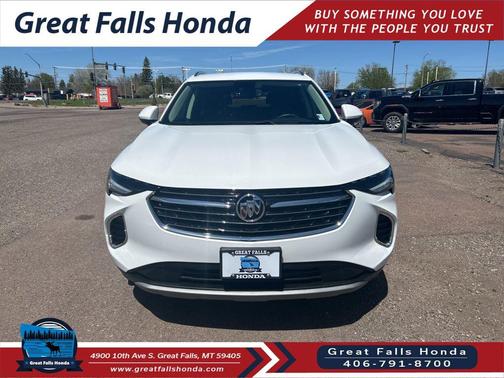 Summit White 2023 Buick Envision Preferred AWD