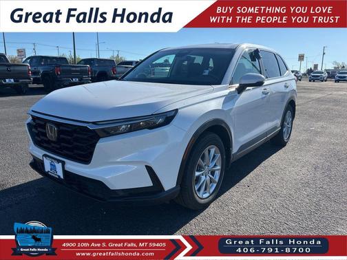 Platinum White Pearl 2024 Honda CR-V EX AWD