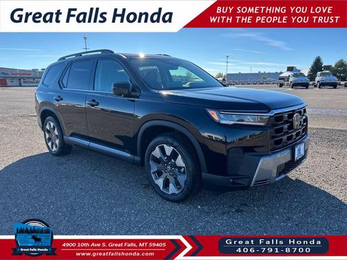 Crystal Black Pearl 2026 Honda Pilot Elite SUV