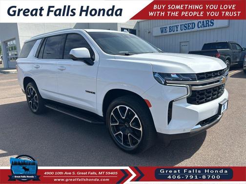 Summit White 2022 Chevrolet Tahoe LS