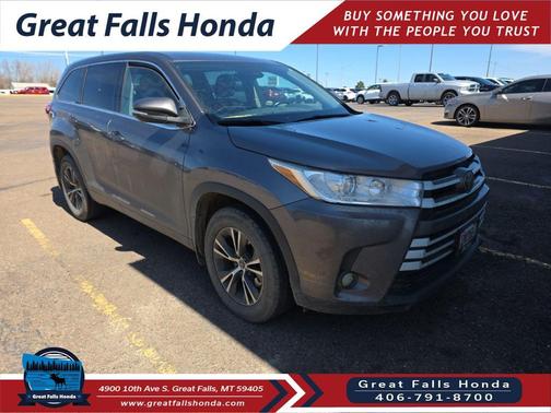 Predawn Gray Mica 2018 Toyota Highlander LE Plus