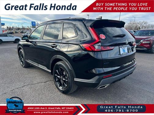 Crystal Black Pearl 2026 Honda CR-V Hybrid Sport-L AWD