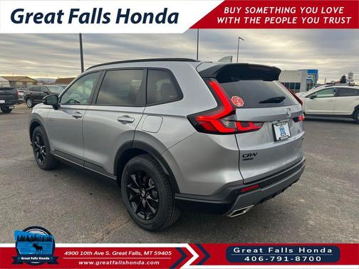 Solar Silver Metallic 2026 Honda CR-V Hybrid Sport-L AWD