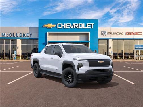 Summit White 2024 Chevrolet Silverado EV Work Truck