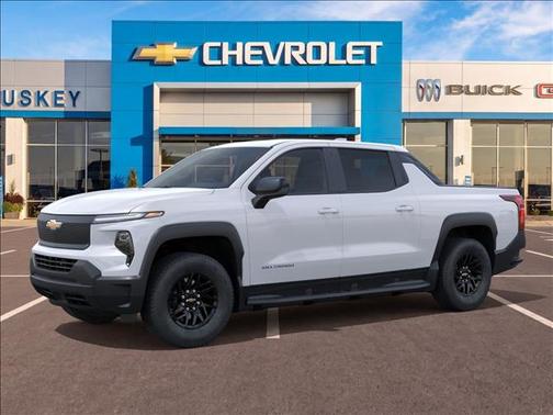 Summit White 2024 Chevrolet Silverado EV Work Truck